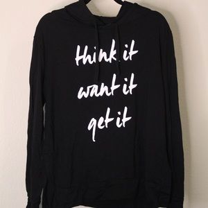 Long Sleeve with hoodie It Works top